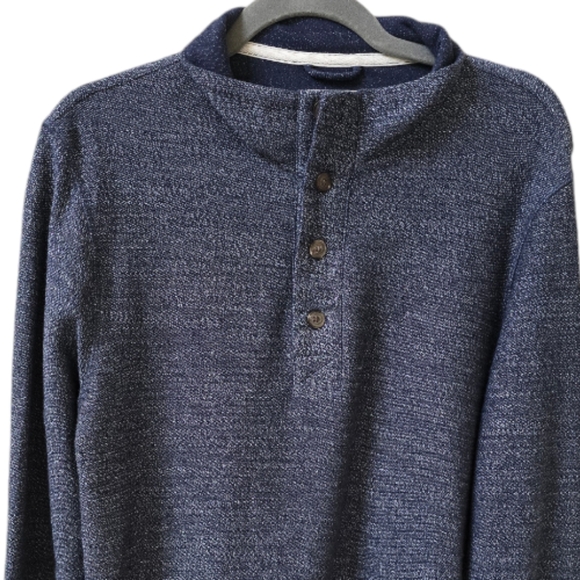 Marine Layer Long Sleeve Cotton Blend Shirt. Size Small - Picture 2 of 5